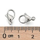 304 Stainless Steel Lobster Claw Clasps US-X-STAS-AB11-1-3
