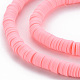 Handmade Polymer Clay Bead Strands US-CLAY-T002-6mm-59-3