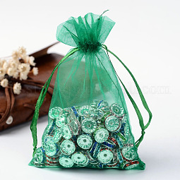 Organza Gift Bags with Drawstring US-OP-R016-10x15cm-09