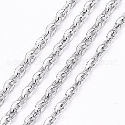 304 Stainless Steel Cable Chains US-CHS-K002-02-3mm