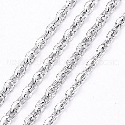 304 Stainless Steel Cable Chains US-CHS-K002-02-3mm-1