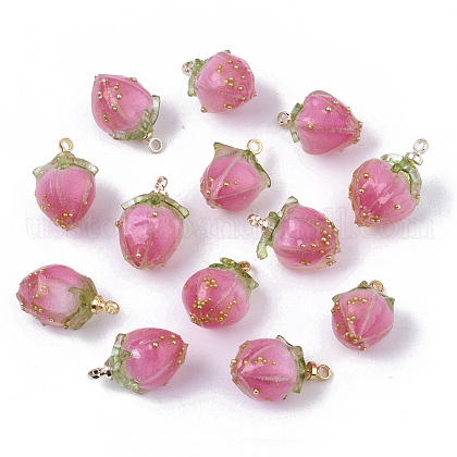 Handmade Natural Real Flower Dried Flower Pendants US-KY-S163-103C-1