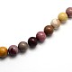 Natural Mookaite Round Beads Strands US-X-G-O047-12-6mm-1