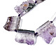 Natural Druzy Amethyst Beads Strands US-G-T133-14-3