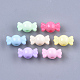 Opaque Solid Color Acrylic Beads US-MACR-T030-16-1