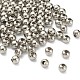 304 Stainless Steel Hollow Round Seamed Beads US-STAS-R032-3mm-1
