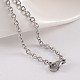 304 Stainless Steel Cable Chain Necklaces US-NJEW-JN01527-02-3