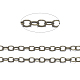Brass Cable Chains US-CHC034Y-AB-1