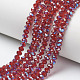 Electroplate Glass Beads Strands US-EGLA-A034-T6mm-I14-1