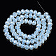 Electroplate Glass Beads Strands US-EGLA-A034-J6mm-A04-3