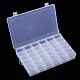 Plastic Clear Beads Storage Containers US-C096Y-2