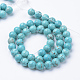 Natural Green Turquoise Beads Strands US-G-T055-8mm-12-2