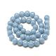 Natural Angelite Beads Strands US-G-R432-15-6mm-2