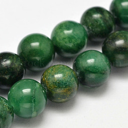 Natural African Jade Beads Strands US-G-K091-8mm