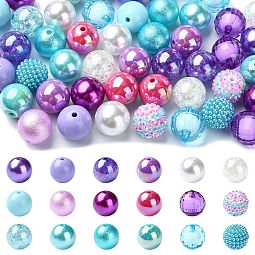 50Pcs Marine Theme Acrylic Beads US-OACR-CJ0001-68