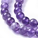 Natural Amethyst Beads Strands US-G-I256-02C-3