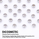 DICOSMETIC 304 Stainless Steel European Beads US-STAS-DC0001-84-4