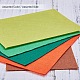 Rectangle Non Woven Fabric Embroidery Needle Felt for DIY Crafts US-DIY-BC0003-01-5