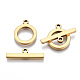 201 Stainless Steel Toggle Clasps US-X-STAS-Q241-007G-NF-2