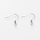 304 Stainless Steel Earring Hooks US-STAS-S066-10-2
