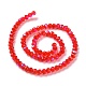 Electroplate Glass Beads Strands US-EGLA-A034-T6mm-L05-2