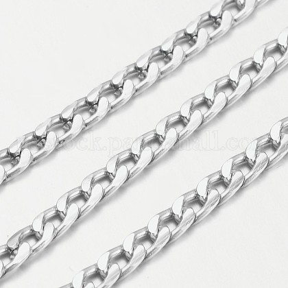 Aluminium Twisted Chains Curb Chains US-X-CHA-K1817-7-1