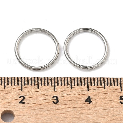 Tarnish Resistant 304 Stainless Steel Open Jump Rings&nbsp;US-STAS-J013-14xx1.2mm-01-5