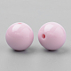 Solid Chunky Bubblegum Acrylic Ball Beads US-SACR-R835-20mm-11-2