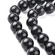 Natural Obsidian Beads Strands US-G-G099-14mm-24-2