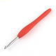 Aluminum Crochet Hooks with Rubber Handle Covered US-TOOL-R094-2