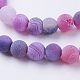 Natural Weathered Agate Beads Strands US-G-G589-6mm-06-3