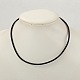 Cowhide Leather Necklace Making US-AJEW-JW00001-03-2