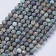 Natural African Turquoise(Jasper) Beads Strands US-G-D809-01-6mm-1
