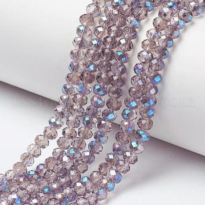 Electroplate Glass Beads Strands US-EGLA-A034-T10mm-I11-1