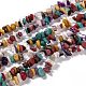 Natural & Synthetic Gemstone Chips Beads Strands US-G-L154-21-1