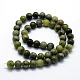 Natural Xinyi Jade/Chinese Southern Jade Beads Strands US-G-I199-07-6mm-2