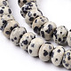 Natural Dalmatian Jasper Beads Strands US-G-O162-02-5x8mm-3