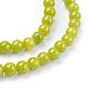 Natural Yellow Jade Beads Strands US-G-G598-6mm-YXS-3