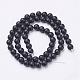 Natural Black Agate Beads Strands US-G-D543-6mm-3