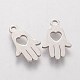 304 Stainless Steel Charms US-STAS-Q201-T114-2