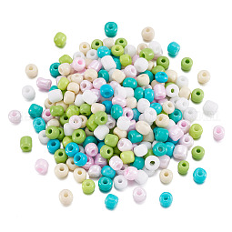 Opaque Glass Round Seed Beads US-GLAA-TAC0025-07B-03