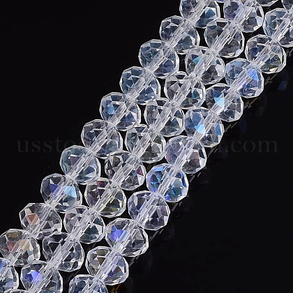 Glass Beads Strands US-GR8MMY-28-1