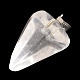 Cone/Spike/Pendulum Natural & Synthetic Mixed Stone Pendants US-G-R278-86-2