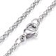 304 Stainless Steel Necklaces US-NJEW-E080-02P-2