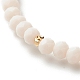 Glass Beads Stretch Bracelets US-BJEW-JB06577-04-5