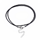 Waxed Cotton Cord Necklace Making US-MAK-S032-1.5mm-B01-3