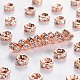 Brass Rhinestone Spacer Beads US-RB-A014-Z5mm-01RG-NF-1