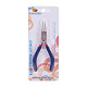 Blue Round Nose Plier 1 Set Size 125x53mm 316 Stainless Steel Jewelry Making Tool US-TOOL-PH0001-01B-6