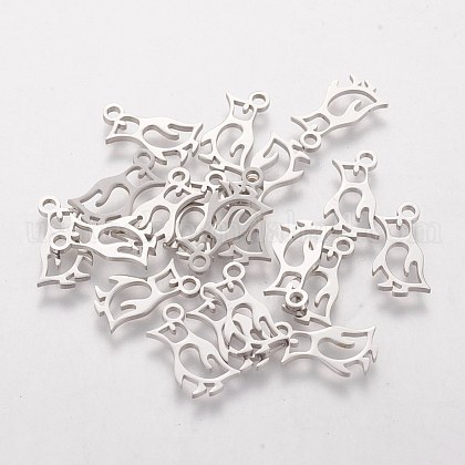 304 Stainless Steel Charms US-STAS-Q201-T212-1