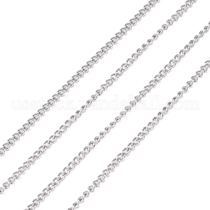 304 Stainless Steel Curb Chains US-CHS-R008-04-1